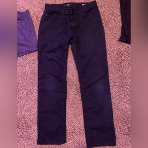 Baggy Van jeans in a charcoal black